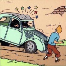 Cuadro de Tintin