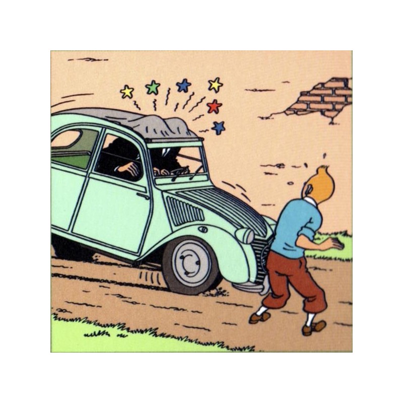 Cuadro de Tintin