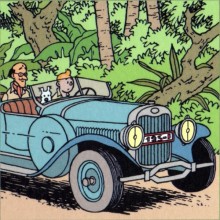 Cuadro de Tintin