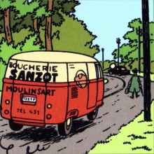 Cuadro de Tintin