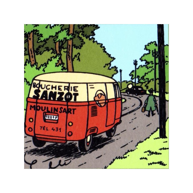 Cuadro de Tintin
