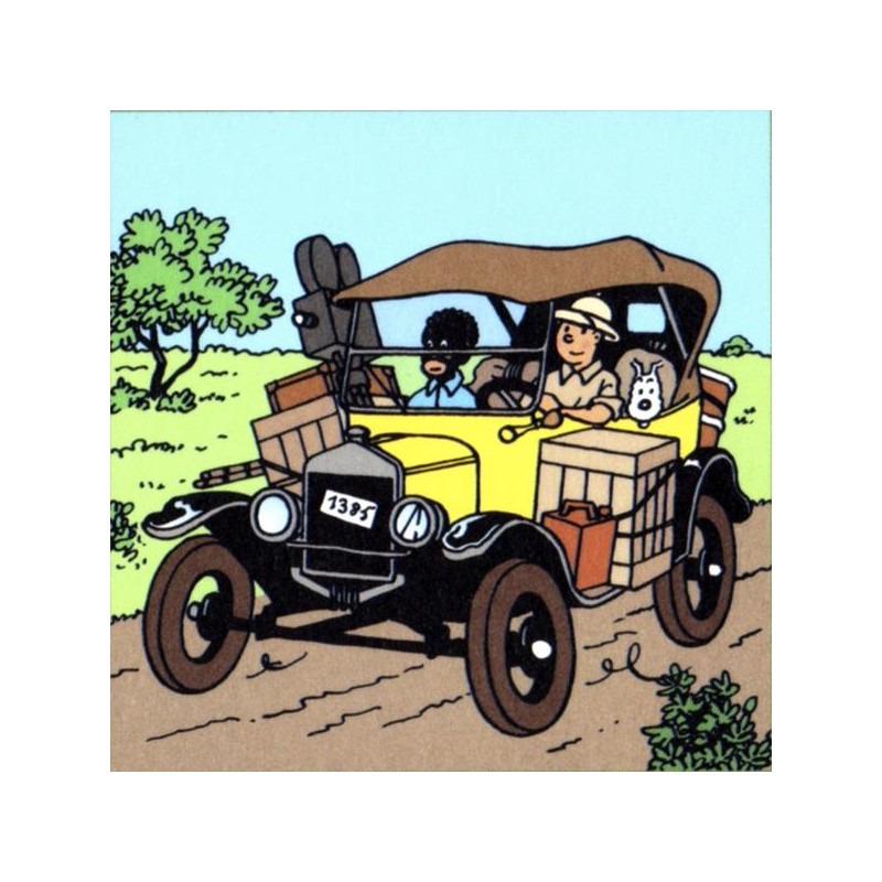 Cuadro de Tintin