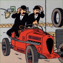 Cuadro de Tintin
