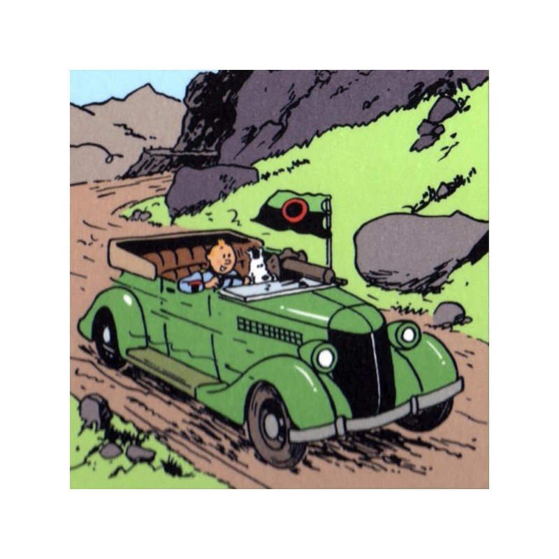 Cuadro de Tintin