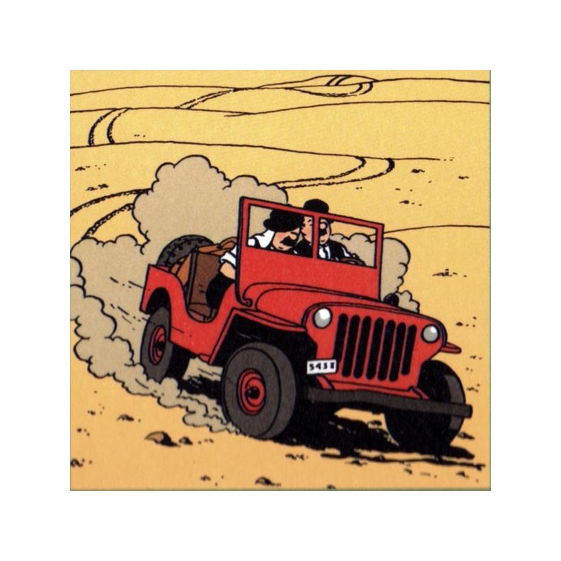 Cuadro de Tintin