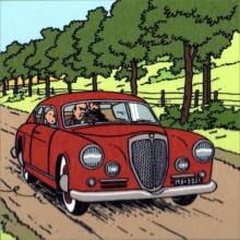 Cuadro de Tintin