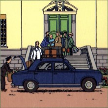 Cuadro de Tintin