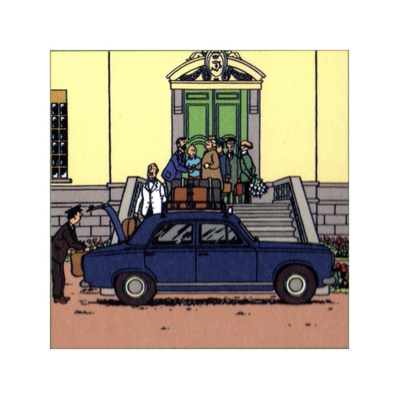 Cuadro de Tintin