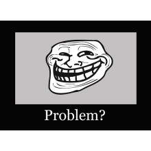 Postal Metalica Trollface