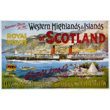 Postal Metalica Escocia Scotland