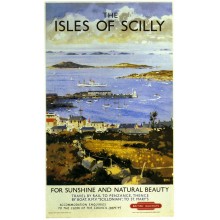 Postal Metalica Islas Sorlingas