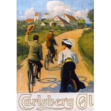 Postal Metalica Cerveza Carlsberg
