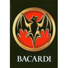 Postal Metalica Ron Bacardi
