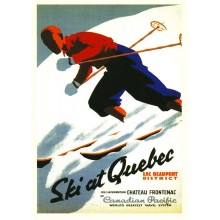 Postal Metalica Ski en Canada Quebec