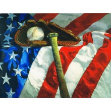 Postal Metalica Beisbol
