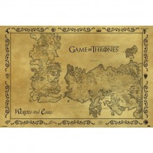 Mapa Juego de tronos