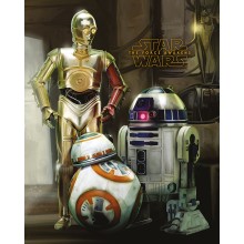 R2D2 C3PO y BB8