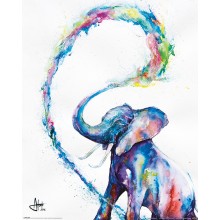 Elefante de colores