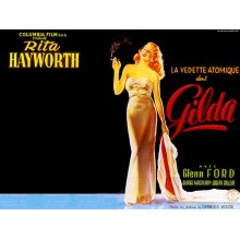 Postal Metalica Gilda (Rita Hayworth)