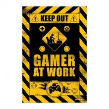 Gamer trabajando
