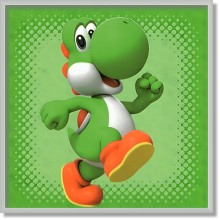 Dinosaurio Yoshi de Mario Bros