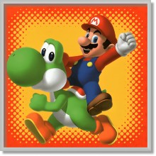 Mario Bros y Yoshi