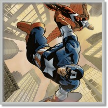 Capitan America y Halcón rojo (Falcon)