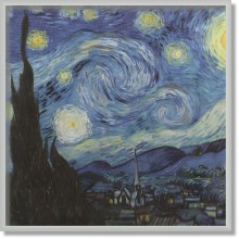 Vincent van Gogh - La noche estrellada