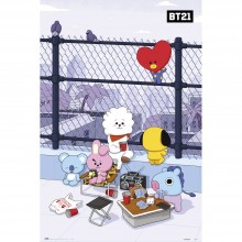 Cuadro BT21 en la azotea