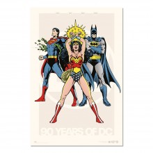Cuadro DC Comics 90 aniversario