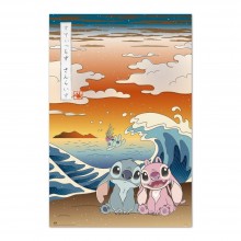 Cuadro Stitch en Japón