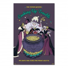 Cuadro Villanas Disney Cooking Up Trouble