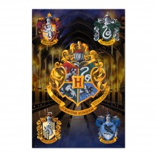 Cuadro Escudos de Hogwarts