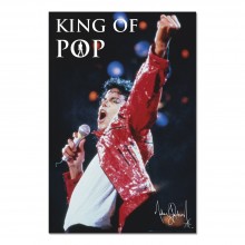 Cuadro Michael Jackson King of Pop