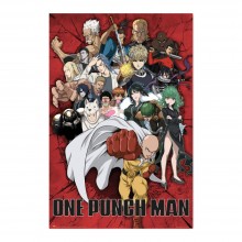 Cuadro One Punch Man héroes