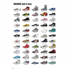 Cuadro Sneakers Hall of Fame