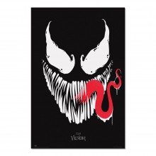 Cuadro Venom cara negra