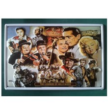 Placa 3D Legends of Hollywood