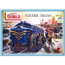 Postal Metalica Trenes Dublo electricos